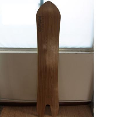 China Custom Made L Snowboard OEM High Quality Wood Top Freeride Powder Snowboard TALOS Leaf Snowboard for sale