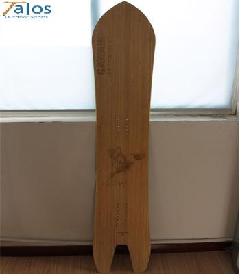 China Custom Snowboard 150cm Top Powder Launch TALOS Sheet 160cm Tail High Quality Bamboo for sale