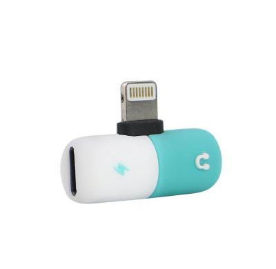 China Fast Speed Iphone Splitter Adapter , Lightning To Dual Lightning Adapter for sale