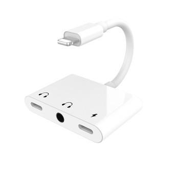 China Stable Apple 2 In 1 Headphone Adapter , Iphone 7 Headphone Splitter for sale