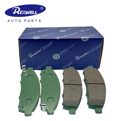 China Pads de freno del disco delantero de cerámica de semimetal automático 4605A284 para MITSUBISHI L200 2.4 2.5 KA4T 2010-2015 en venta