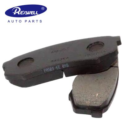 China New Original Quality Car Ceramic Formula Rear Disc Brake Pads 04466-60140 for Toyota Land Cruiser Prado 120 Mitsubishi Pajero for sale