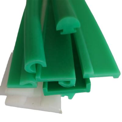 China Safety Protective Wear Resistant Customized Plastic Extrusion Uhmwpe Supporting Customized Plastic Profiles for sale