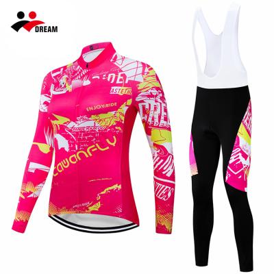 China China Breathable Custom Your Own Design Logo Breathable Long Sleeve Bicycle Wear Ropa Ciclismo Long Sleeve Tank Top Recycling Sets for sale