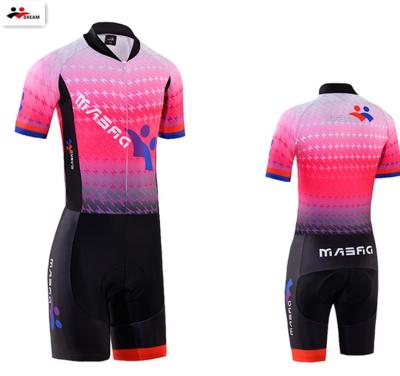 China Wholesale Customized Antibacterial Factory Color Trisuit Sublimation Printing Triathlon Wear Professional Triathlon Trisuit for sale