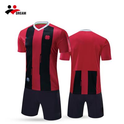 China Men's football jersey sublimation jersey football quick dry customized quick dry mesh uniforms high quality football uniforms for sale