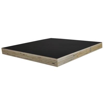 China Recycled Core Black Traditional Hot Press Film 18mm Faced Joint Finger Plywood for sale