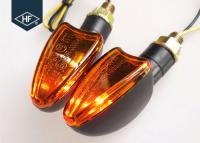 China UTV / ATV Blinker Motorcycle LED Turn Signals , E - Mark Amber Motorcycle Running Lights for sale