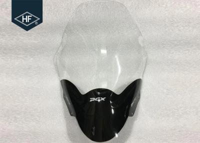 China PMMA Convertible Wind Deflector , Motorcycle Wind Deflectors For Honda PCX125 PCX150 for sale