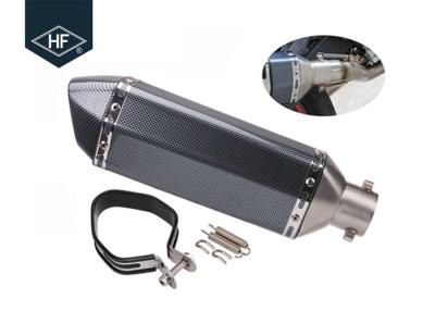 China 38 - 51mm Universele Motorfietsgeluiddemper, Kawasaki Aftermarket Motorcycle Mufflers Te koop