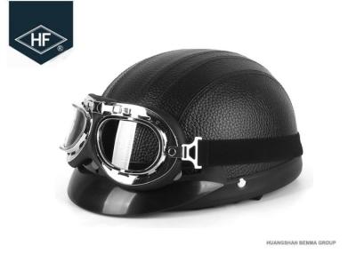 China 57 - cascos que montan de la motocicleta universal de los 62cm con las gafas para el peso de Halley 660g en venta