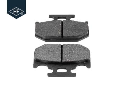 China Yamaha DT125 Less Metallic Motorcycle Brake Pads Non Asbestos Good Hardness for sale