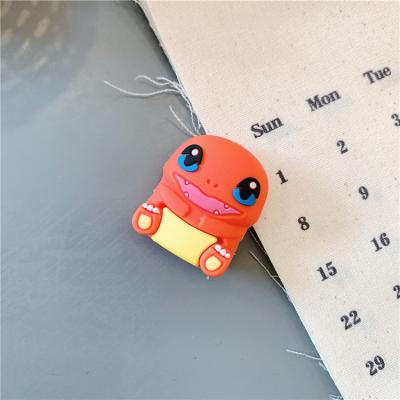 China Self-adhesive; Nontoxic ; Who respects the environment; Cute Animal USB Cable Saver Monster Pocket Data Earphone Charging Line Organizor Compatible Charger BPA Free For iPhone Cable for sale