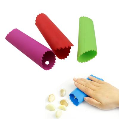 China Viable Garlic Peeler, Silicone Garlic Roller Peeling Tube Tool for Kitchen Useful Tools for sale