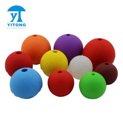 China Cheap Viable Novelty Silicone Ice Molds Silicone Ice Ball Mold Ice Cube Tray With Lid for sale