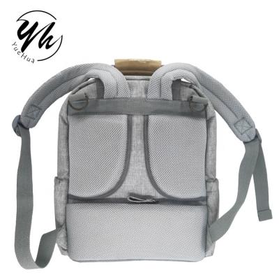 China 2021 hot sale anti-theft diaper bag fashion mom diaper diaper diaper bag hot sale dad backpack customs service product storage smart diaper bag for sale