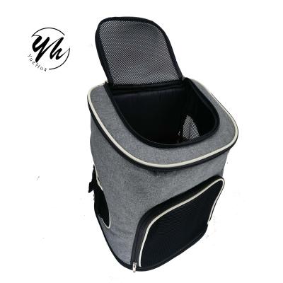 China High Quality Breathable New Arrival Cat Carry Shoulder Backpack Portable Pet Travel Bag Pet Carrier Backpack for sale