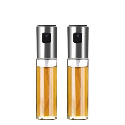 China Food Packing BBQ Baking Olive Oil Spray Bottle Oil Vinegar Spray Bottles Glass Water Pump Oil Bottle for sale