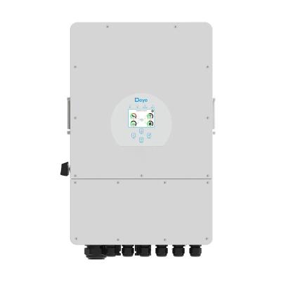 China Factory wholesale home deye 8kw 10kw 12kw hybrid inverter solar power system hybrid off grid solar inverter for sale