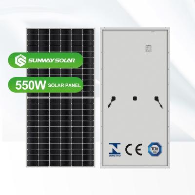 China Inmetro 550w 540w 530w 535w photovoltaic painel solar panel 400w inmetro solar panel inmetro brazil for brazil market 182*182mm for sale