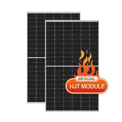 China Solar Power System 450w 400w 420w 410w Sunway HJT Monocrystalline Solar Panel Blow Perc Solar Panel Eu Warehouse Panels Mono Half Cell for sale