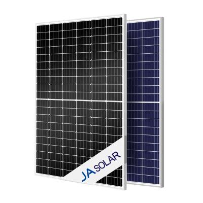 China Perc Solar Power System JA Solar Panel Half Cell MBB 9BB Half Cell Solar Panel 450 Watt 440w 460w Ja Solar Mono Cell for sale