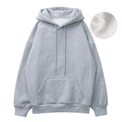 China Custom Anti-wrinkle Logo Fleece White Hoodie Men's And Women's Sweater for sale