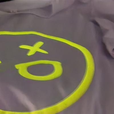 China New 2022 Summer Day Night Endothermic Luminous T-shirt Cotton Breathable OEM Custom High Quality 100% Custom for sale