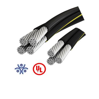 China Power tansmission RHH RHW-2 USE-2 UL 600V Quadruplex Secondary Cable for sale