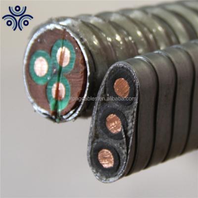 China Industrial Oil Well Pump Cable ESP Industrial Flat Electric Submersible Oilfield Cable for sale