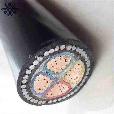 China Construction Conductor Copper PVC Insulated DC 240mm2 Underground Power Cable Cables for sale