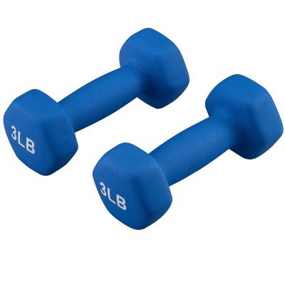 China Sponge Type Fitness Dumbbell Low Price Home Workout Neoprene Dumbbell Set Hand Weights Dumbbell Set Vinyl Coated Dumbbell Free Weights hex weight for sale