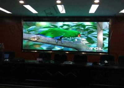 China High Gray Scale Small Pitch Led Display , Indoor Advertising Screens For Meeting Room for sale