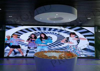 China P3 / P4 Indoor LED Video Walls Seamless Connection For Stage / Advertising for sale