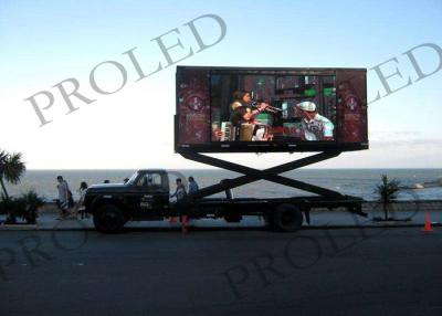 China P5 P10 Outdoor Full Color Led Mobile Billboard on Vehicles For Advertising for sale