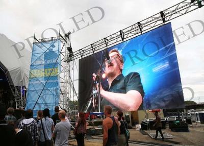 China P3.91 / P4.81 Indoor Stage LED Screen Rental Full Color Animation Function for sale