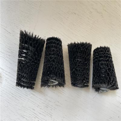 China CMX Factory Custom 612 Thread High Temperature Wear Resistant Nylon Wound Spiral Spring Brush Conical Spring Cleaning Roller for sale