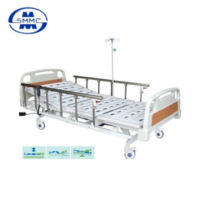 China Electric Cheap Price 5 Functions Modern Electric Hospital Beds With Centrally Silent Wheels for sale