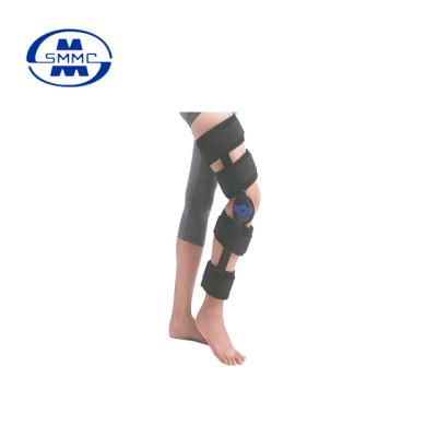 China Recovery Adjustable Medical Hinged Knee Joint Fracture Angle Knee Support Orthopedic Brace for sale