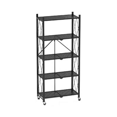 China Viable Shelves Storage Plant Shelf Rack For Home Foldable Metal Display Stand Rack for sale