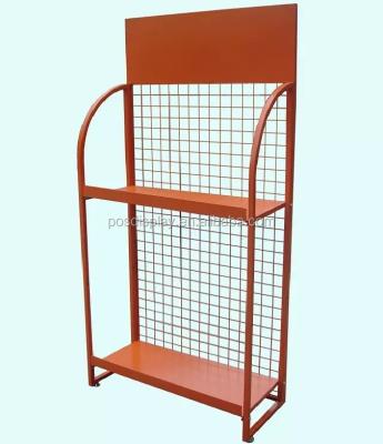 China Single Side Engine Oil/Motor Oil Rack Display Shelf Storage Rack for sale