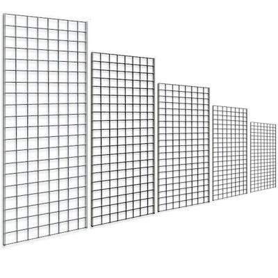 China Assemble Metal Wire Shelf Wire Display On Wall Metal Gridwall Mesh for sale