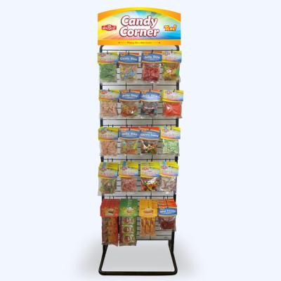 China Assemble hanging wire candy display rack, candy promotion display stand for sale