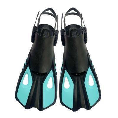 China Professional Adjustable PP+TPR TPR Snorkeling Swimming Fins For Kids for sale