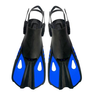 China Custom PP+TPR New Arrival Professional Adjustable Snorkeling TPR+PP Swimming Training Fins For Adults Kids for sale