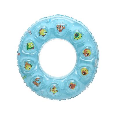 China PVC Inflatable Rings Floats Water Wings Thickened Double Balloon Swimming Rings For Kids for sale