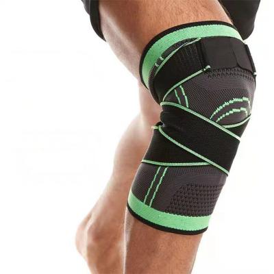 China Breathable Sports Fitness Running Cycling Knitted Knee Pads for sale