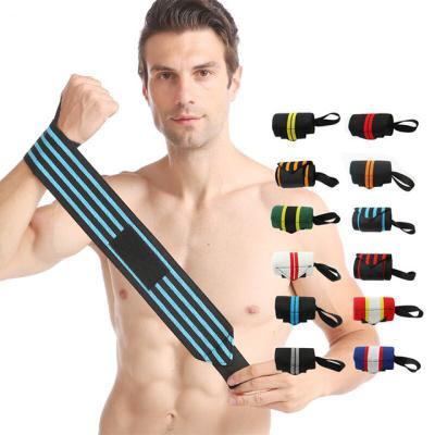 China High Quality Wear Resistant Weightlifting Nylon/Spandex Gym Wrist Supports for sale