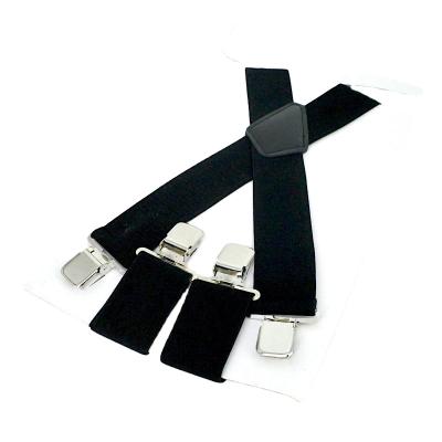 China 5cm 4 Clips Adjustable Belt Men's Classic Customized Good Quality Custom Tools Suspenders Braces Tools Suspenders for sale