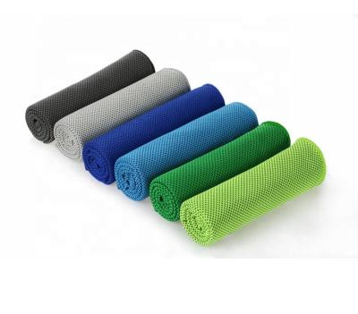 China Compressed Wholesale Microfiber Cooling Towel For Sports Gym Ice Cooling Towel for sale